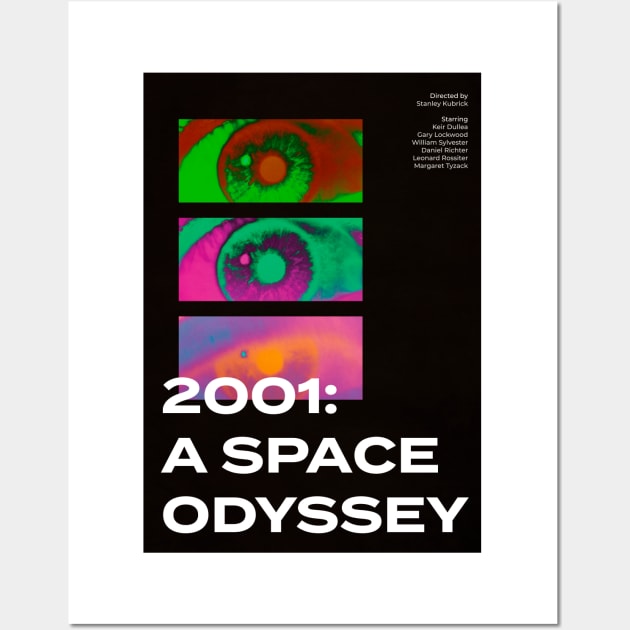 2001: A Space Odyssey - Minimalist Movie Poster - Stanley Kubrick Wall Art by notalizard